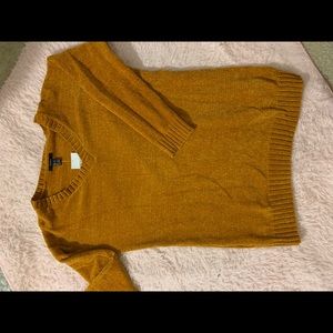 Mustard Sweater Dress